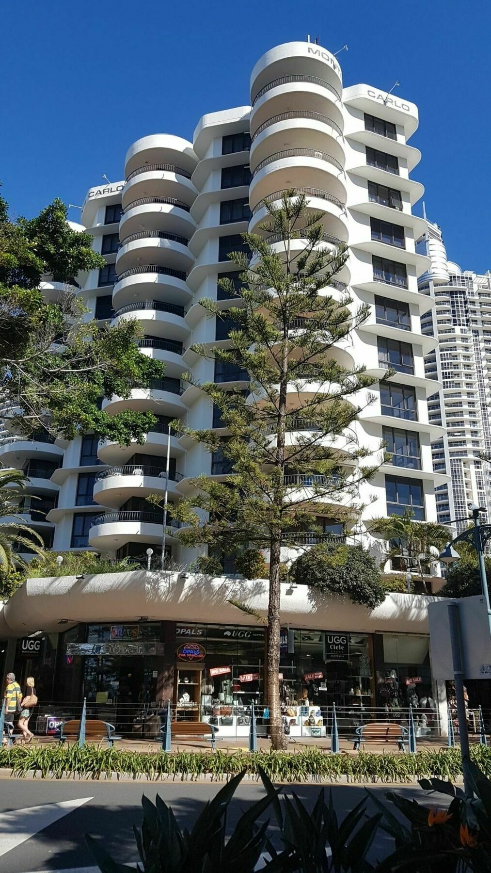 Ferienwohnung Monte Carlo Surfers Paradise Exterior foto
